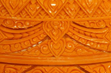 Mum portre ayrıntı sanat oyma