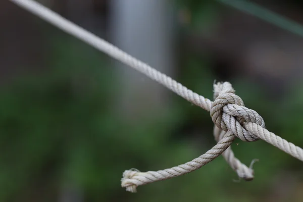 Nylon Rope Closeup Detail Object Art — Stock Photo, Image