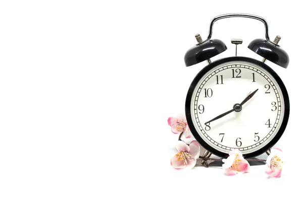 Alarm clock isolated White background — Stock Photo, Image