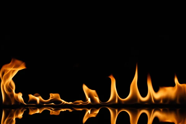 Flames Burning Hot Detail Art — Stock Photo, Image