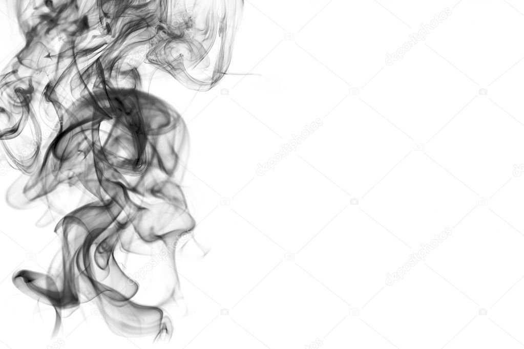 Abstract Background smoke detail isolated