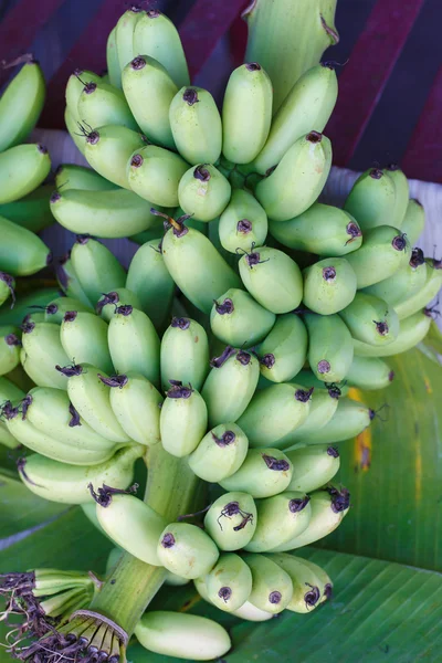 Eine Banane Nahaufnahme Frucht Detail — Stockfoto