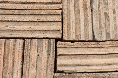 tuğla zemin closeup detay doku arka plan