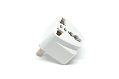 Adapter plug detail object isolated clipart