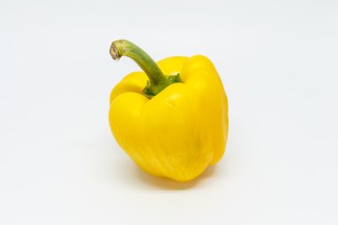 Sarı dolmalık biber closeup meyve 