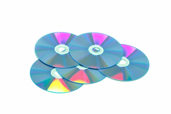 Disk Dvd White Background Detail Object — Stock Photo, Image