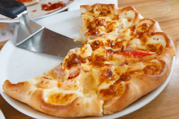 Pizza Fast Food italienisch — Stockfoto