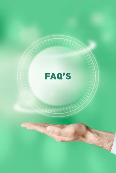 FAQ Question Information Frequently Asked Question Concep — Stock Photo, Image