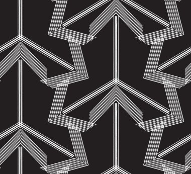 soyut geometrik desen