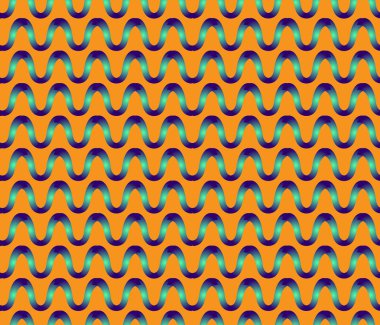 soyut deniz dalgaları