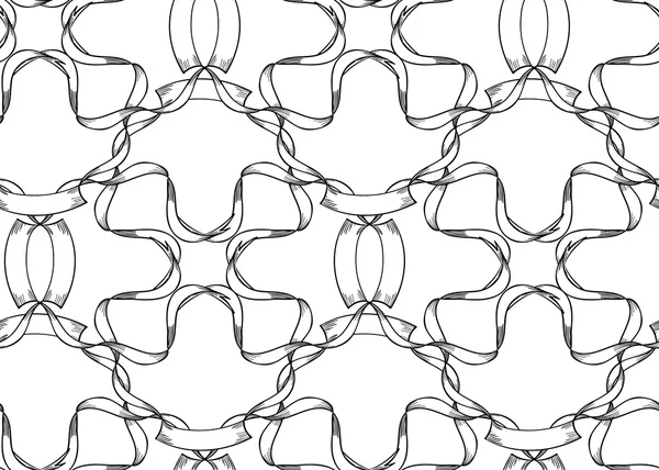 Ruban motif sans couture — Image vectorielle