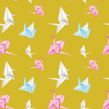 Origami Vinç deseni.