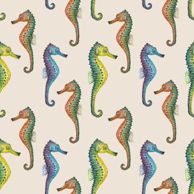 suluboya denizatı desen.