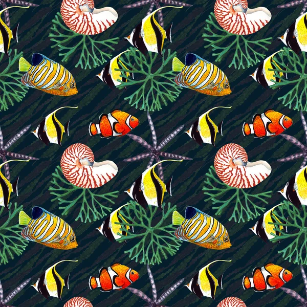 Tropical Fish Pattern.