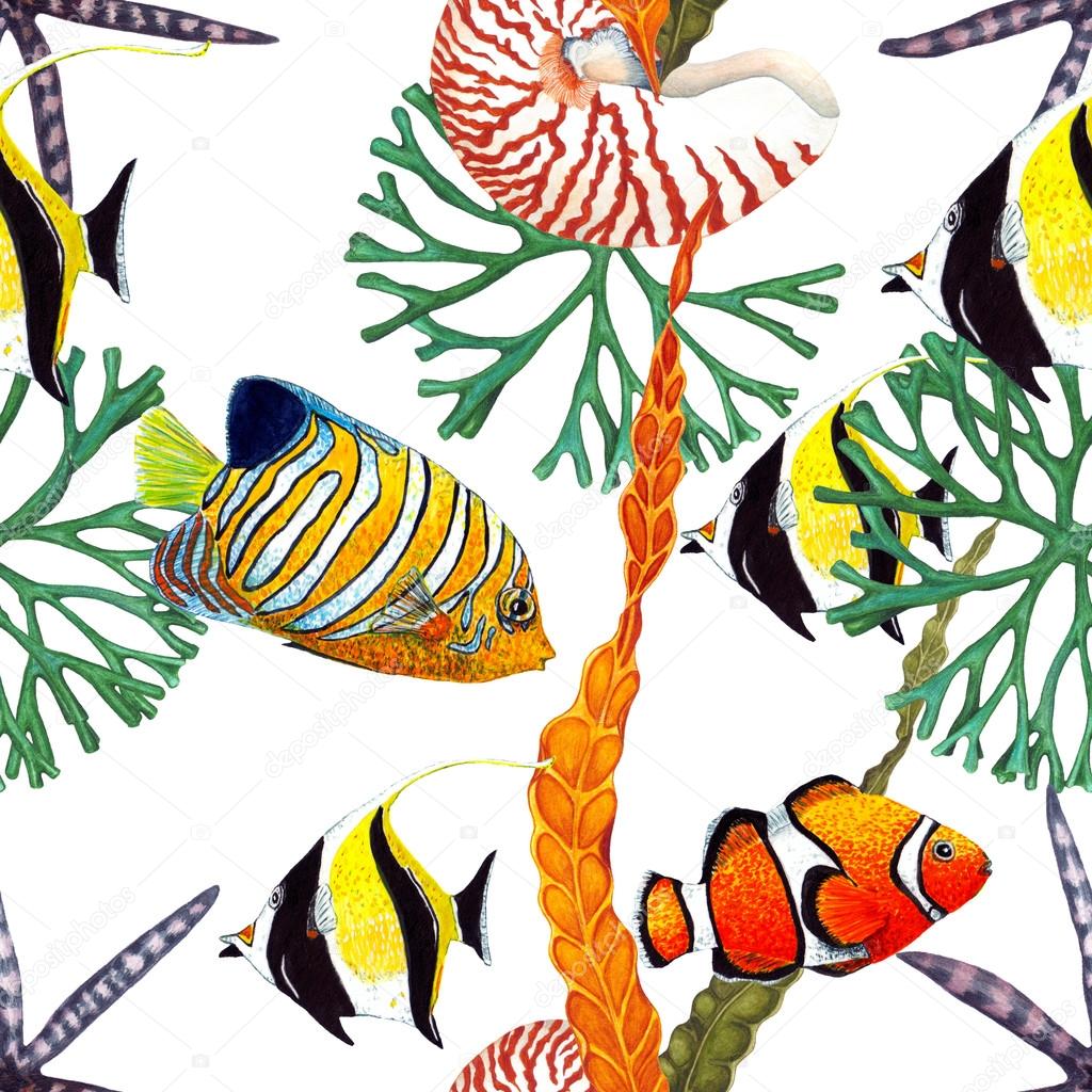 Tropical Fish Pattern.