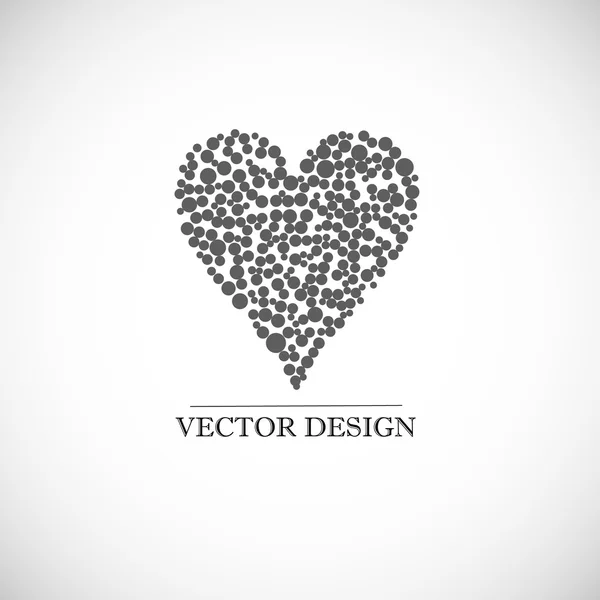 Вектор иконы сердца — стоковый вектор