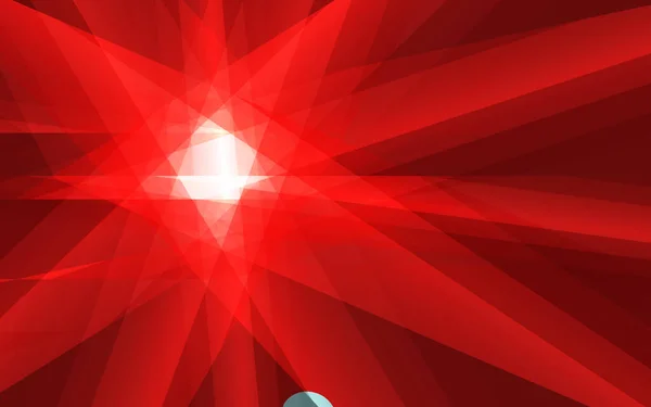 Röda Strålar Bakgrund Abstrakta Skilsmässor Med Virtuellt Utrymme Randig Design — Stock vektor