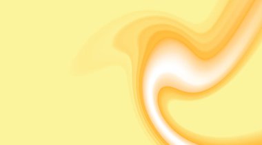 Renkli dalgalar, soyut ışık arkaplanı tasarımı, turuncu ve sarı fütüristik kaplamalı yaratıcı grafikler. Vektör arkaplan resim çizimi. Sıvı akrilik lekeler. Eps 10