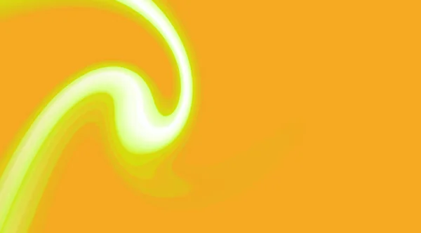 Grön Orange Färg Vågor Abstrakt Ljus Bakgrund Designstrimmor Futuristiskt Omslag — Stock vektor
