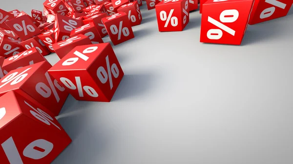 yüzde ile 3D render Satılık illüstrasyon