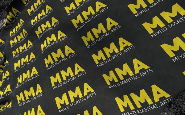 MMA concept achtergrond. Rechtenvrije Stockafbeeldingen