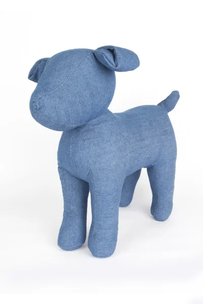 Maniquí de perro azul — Foto de Stock