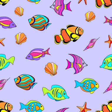 Denizaltı Kusursuz Desen