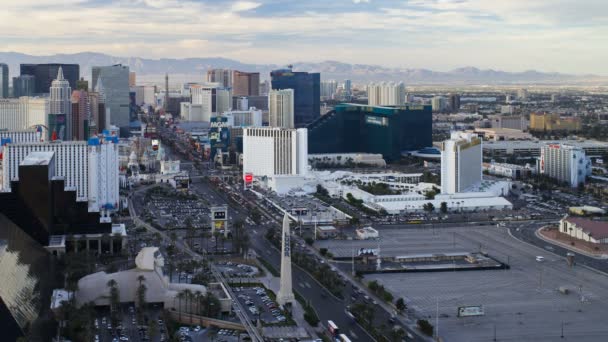 Las Vegas Boulevard, Nevada — Stockvideo