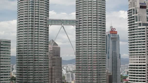 Centrum miasta Kuala lumpur — Wideo stockowe