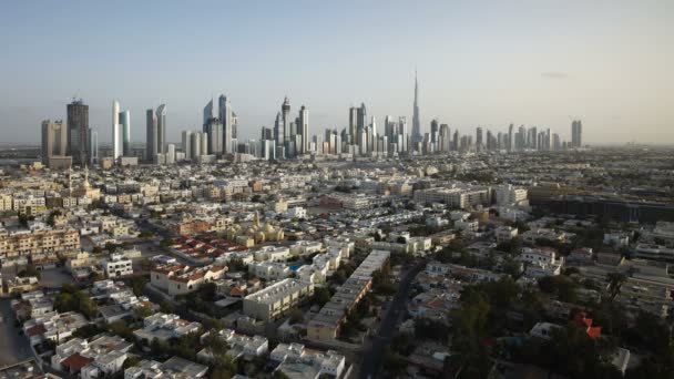 Skyline von Dubai — Stockvideo