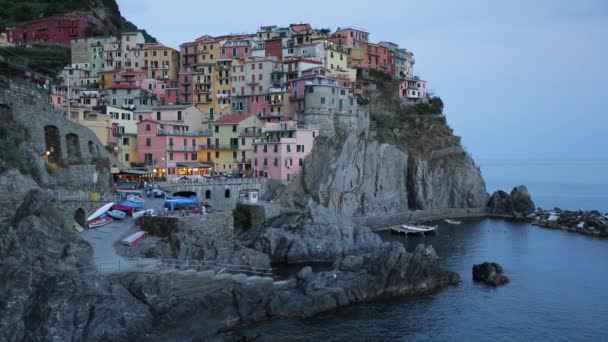 Cinque Terre, Italien — Stockvideo