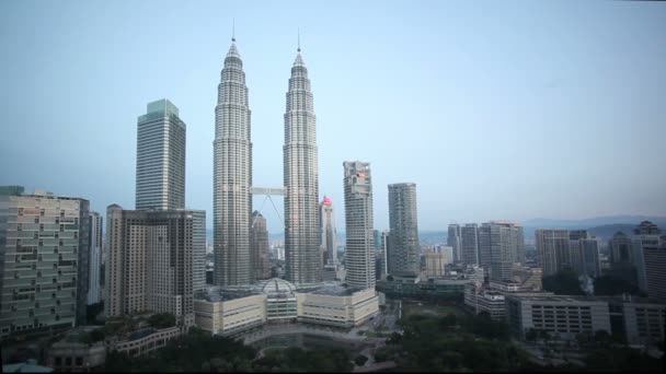 Kuala Lumpur centrum – Stock-video