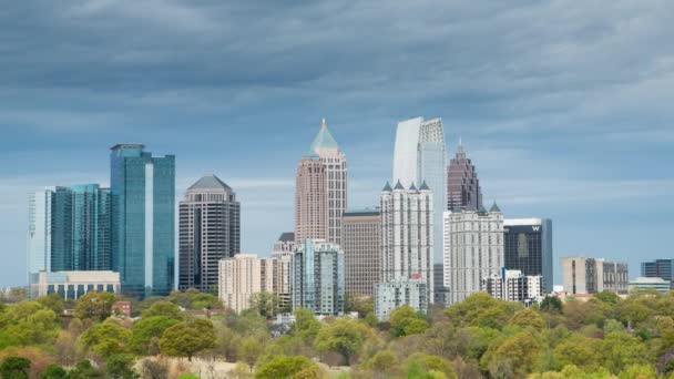 Midtown Skyline van Atlanta — Stockvideo
