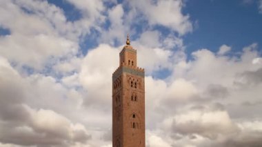 Marakeş Koutoubia cami minaresi