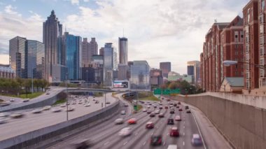 Downtown Atlanta önde gelen eyaletler arası I-85