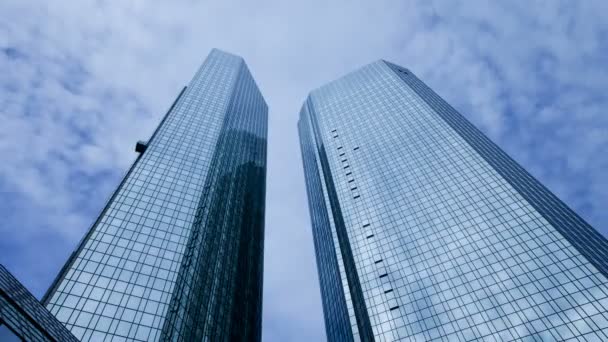Deutsche banka Binası, Frankfurt — Stok video