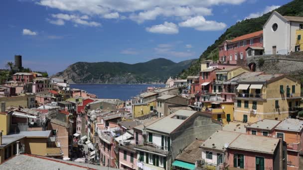 意大利Cinque Terre — 图库视频影像