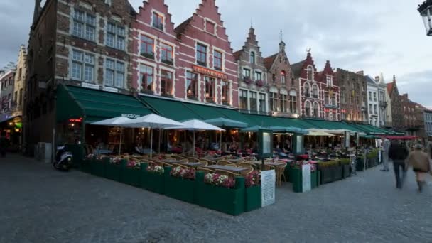 Brugges town, Belgien — Stockvideo