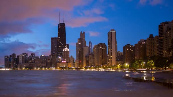 Chicago şehir manzarası — Stok video