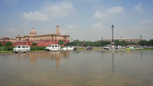 Government Mall in New Delhi — Stock Video