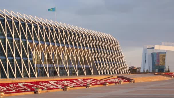 Палац незалежності Казахстан — стокове відео