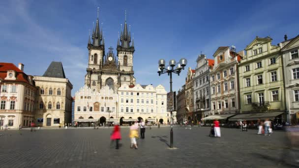 Stare Mesto Square, Praga — Vídeo de stock