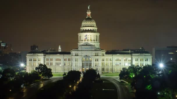 Státní Capitol Building, Austin — Stock video