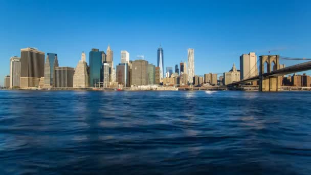 Distrito financiero de Manhattan, Ciudad de Nueva York — Vídeos de Stock