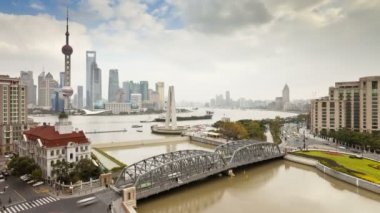 Yeni Pudong manzarası, Shanghai