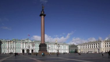 Alexander sütun ve Kış Sarayı, Saint Petersburg