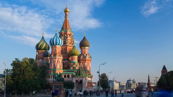 Catedral de São Basílio, Moscou — Vídeo de Stock