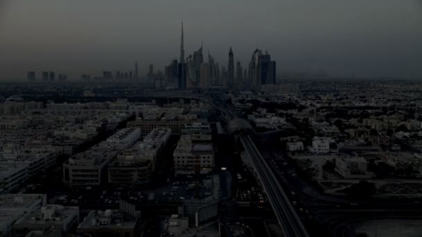 Novo horizonte de Dubai — Vídeo de Stock