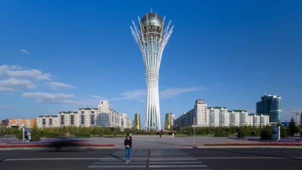 Torre Bayterek, Astana — Vídeo de stock