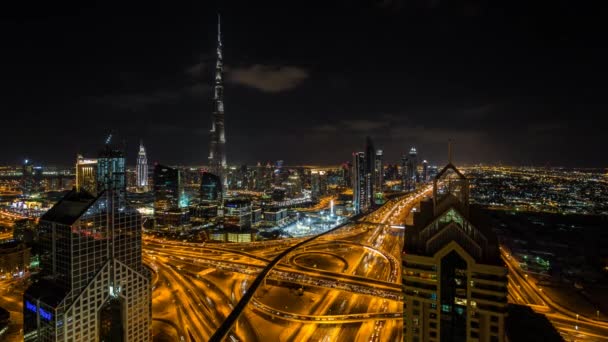 Dubai 'deki Burj Halife. — Stok video